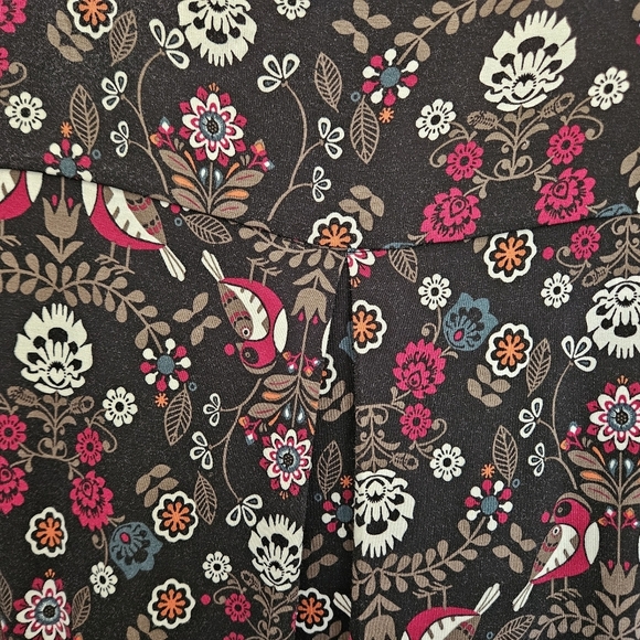 INTRO LOVE THE FIT HI LO BLACK BURGUNDY MULTI COLOR SZ XL - Picture 8 of 11